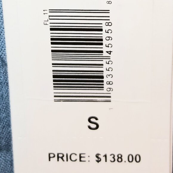 NEW Vineyard Vines Margo Chambray Shirt Dress Blue Mirage Small - Picture 11 of 11